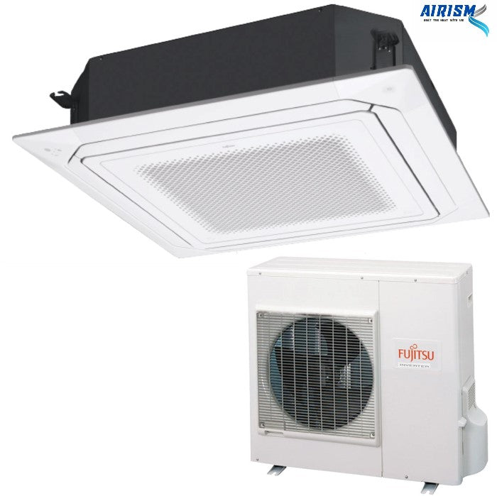 AOAH24CBTA / AUAH24CRLA (24,000 BTU) 5 TICKS FUJITSU CEILING CASSETTE R32 AIRSTAGE INVERTER AIRCON - SUPPLY ONLY