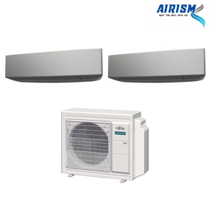 FUJITSU AIRCON R32 INVERTER DESIGNER SERIES SYSTEM 2 (5 TICKS) SUPPLY ONLY