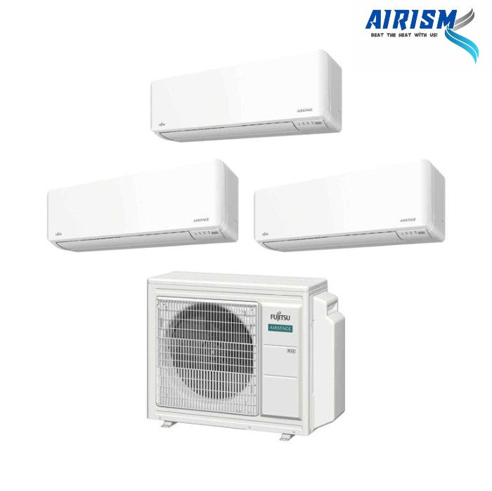 FUJITSU AIRCON R32 INVERTER SYSTEM 3 (5 TICKS) SUPPLY ONLY