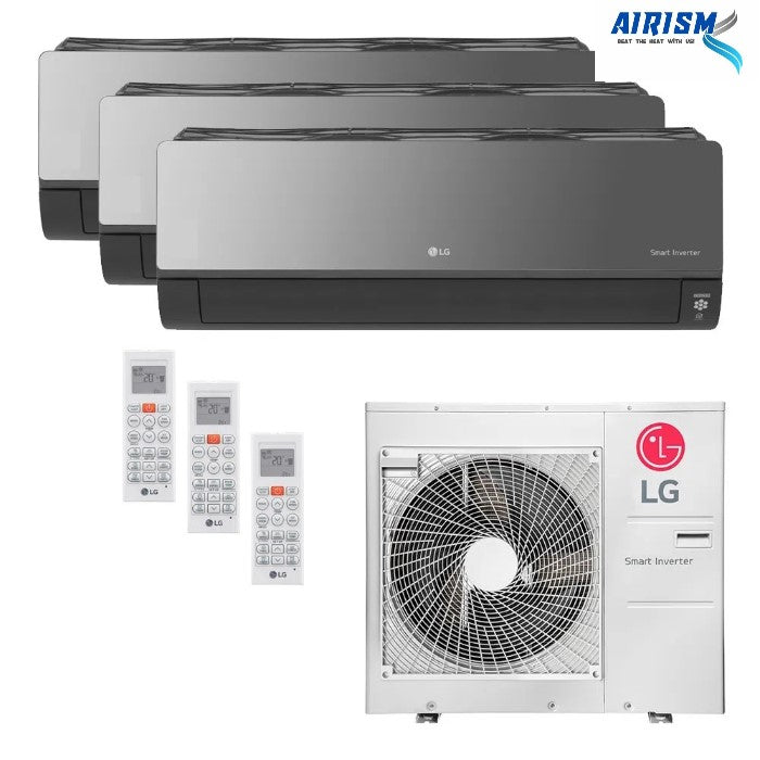LG SYSTEM 3 (ARTCOOL + WIFI & IONIZER) R32 INVERTER AIRCON (5 TICKS) SUPPLY ONLY