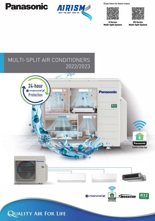 PANASONIC AIRCON R32 INVERTER SYSTEM 3 (5 TICKS) (SUPPLY ONLY)