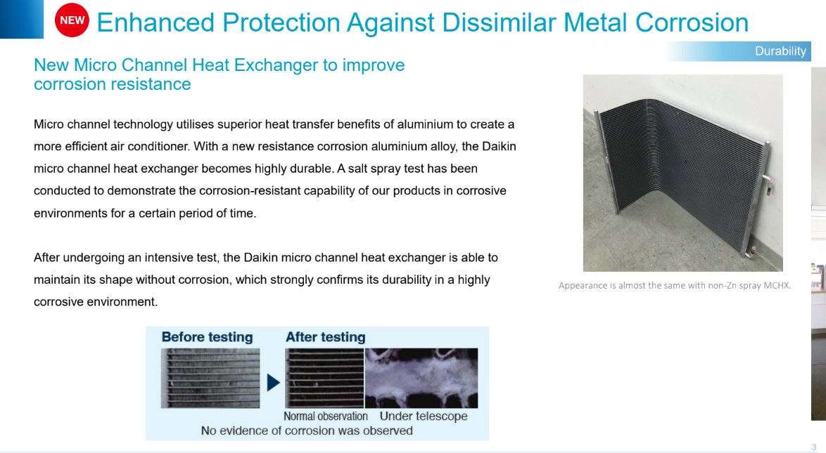 DAIKIN SKYAIR CEILING CASSETTE (STEAMER) / DUCTED / SUSPENDED R32 INVERTER AIRCON (4 TICKS) - SUPPLY ONLY
