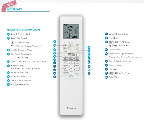 DAIKIN AIRCON R32 INVERTER SYSTEM 1 (SUPPLY ONLY)