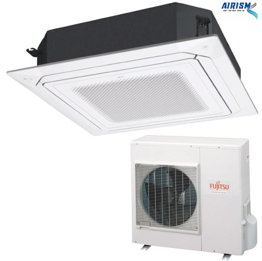 AOAH24CBTA / AUAH24CRLA (24,000 BTU) 5 TICKS FUJITSU CEILING CASSETTE R32 AIRSTAGE INVERTER AIRCON - SUPPLY ONLY
