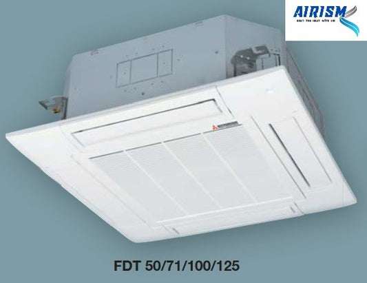 FDT71YA-W8 / SCM40YS-W (27,000 BTU) 5 TICKS MITSUBISHI HEAVY INDUSTRIES CEILING CASSETTE R32 INVERTER AIRCON - SUPPLY ONLY