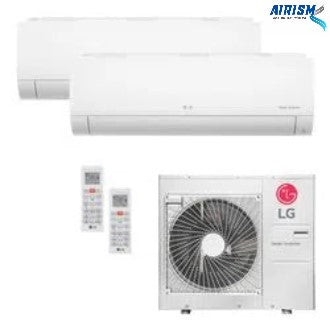 LG SYSTEM 2 (ALPHA + WIFI) R32 INVERTER AIRCON (5 TICKS) SUPPLY ONLY