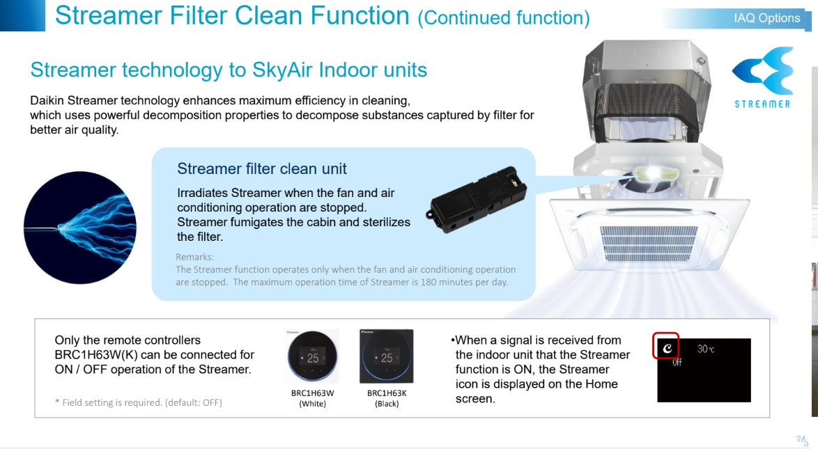 DAIKIN SKYAIR CEILING CASSETTE (STEAMER) / DUCTED / SUSPENDED R32 INVERTER AIRCON (4 TICKS) - SUPPLY ONLY