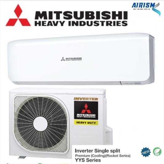 MITSUBISHI HEAVY INDUSTRIES SYSTEM 1 WIFI R32 INVERTER AIRCON (SUPPLY ONLY)