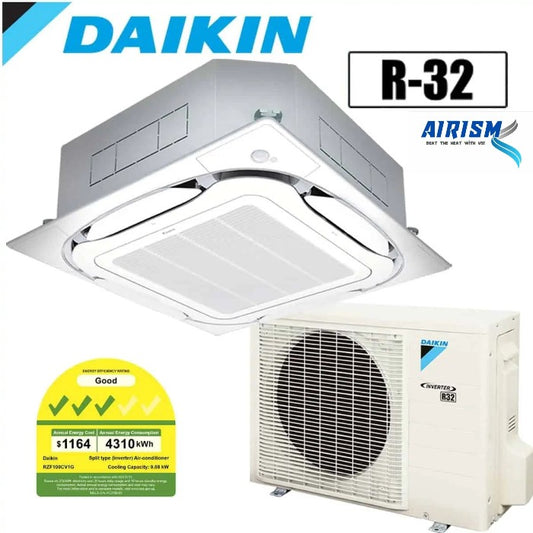 DAIKIN AIRCON INVERTER CEILING CASSETTE (36,000 BTU/HR) - SUPPLY ONLY