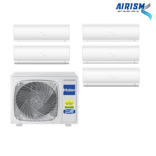 HAIER AIRCON FLEXIS R32 INVERTER SYSTEM 5 (5 TICKS) SUPPLY ONLY