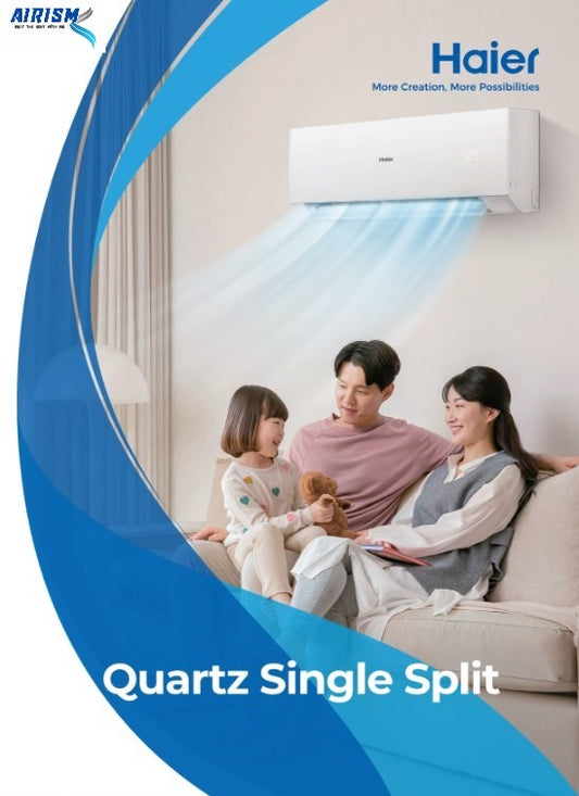 HAIER AIRCON QUARTZ R32 INVERTER SYSTEM 1 (2 TICKS) SUPPLY ONLY